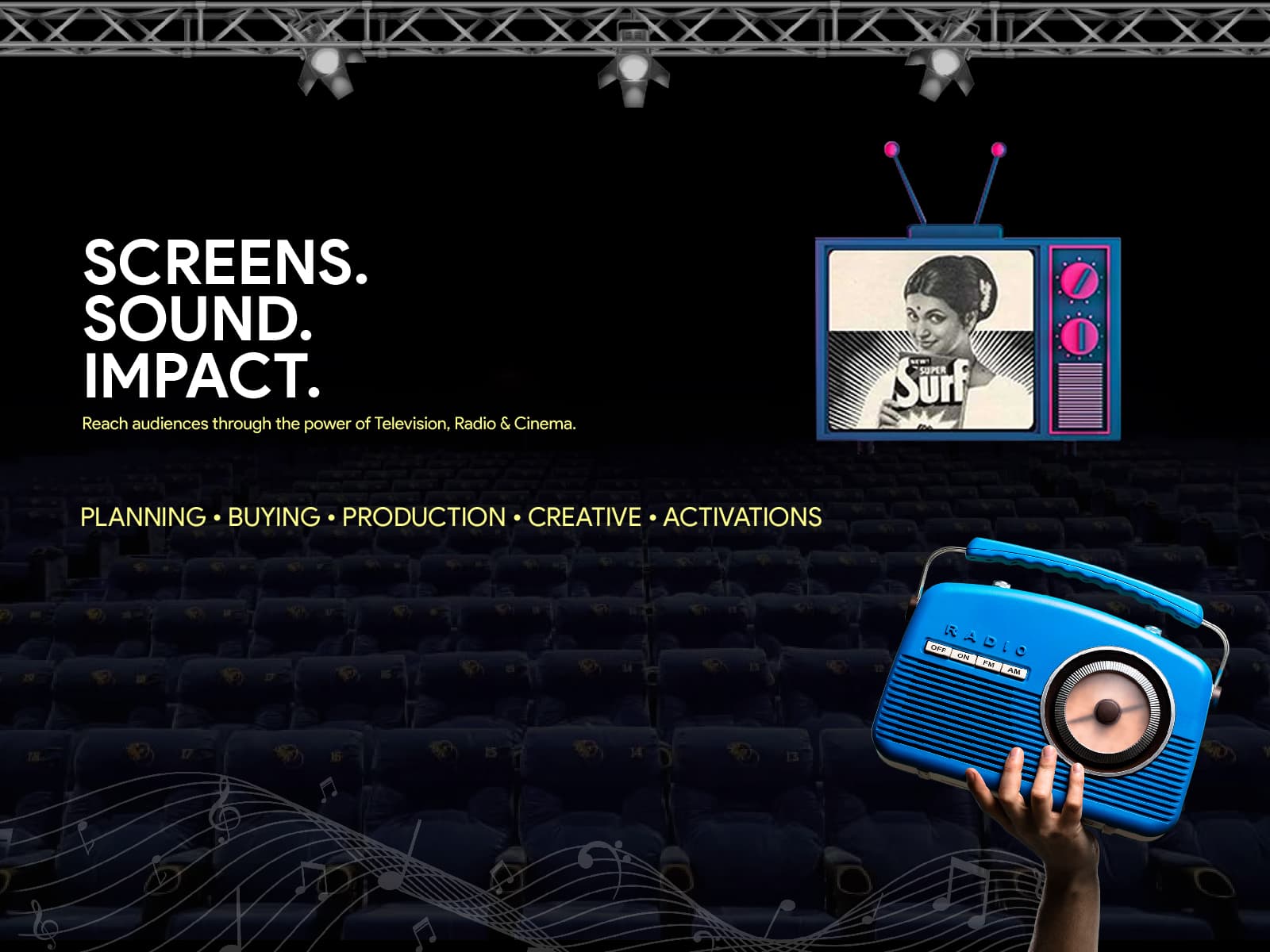 TV + Radio + Cinema